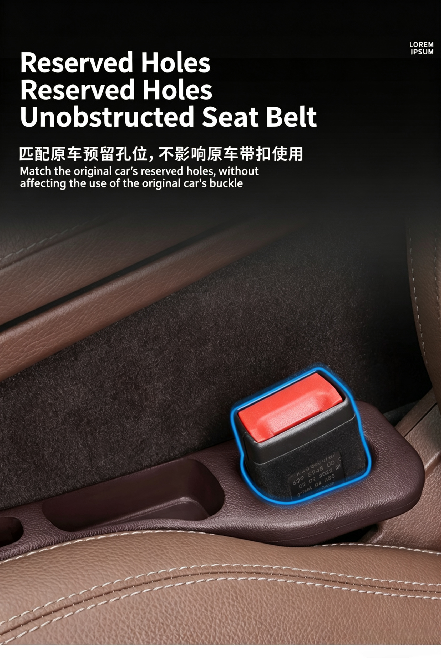 Car Seat Gap Filler,Universal Leak-Proof Seat Crevice Plug Strip,Anti-Drop Auto Interior Organizer