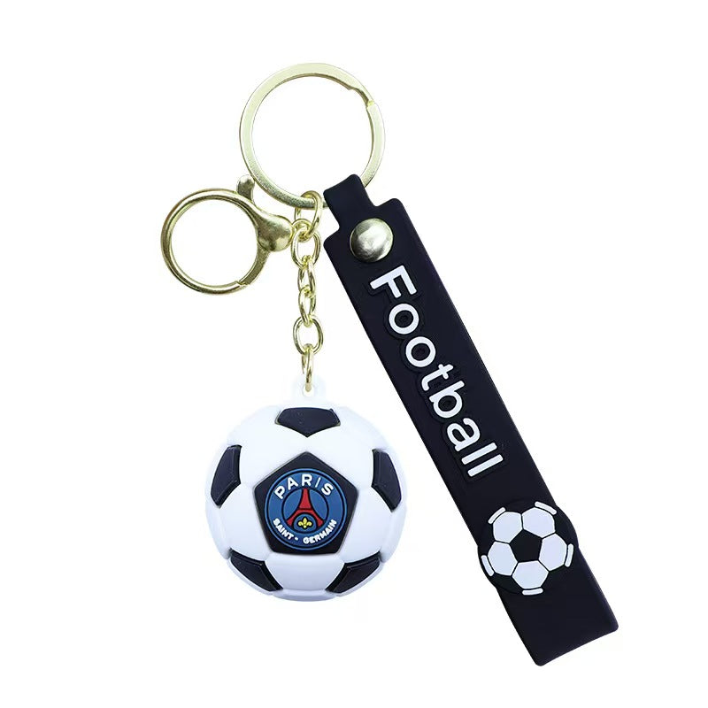 2026 World Cup Soft Rubber Soccer Jersey Keychain Football Fan Gift