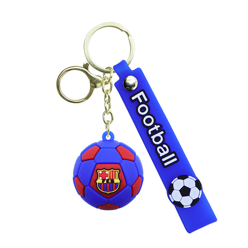 2026 World Cup Soft Rubber Soccer Jersey Keychain Football Fan Gift