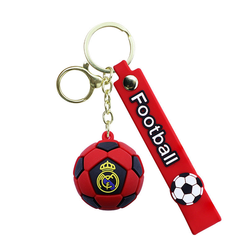 2026 World Cup Soft Rubber Soccer Jersey Keychain Football Fan Gift