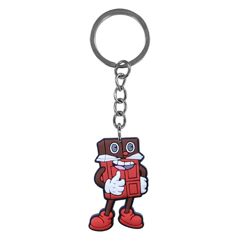 2026 World Cup Soft Rubber Soccer Jersey Keychain Football Fan Gift