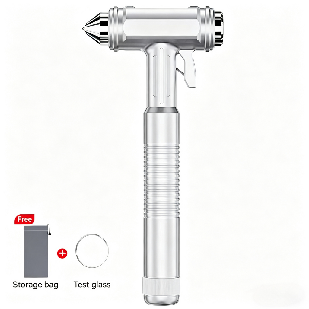 Car Emergency Escape Hammer – Window Breaker & Seatbelt Cutter