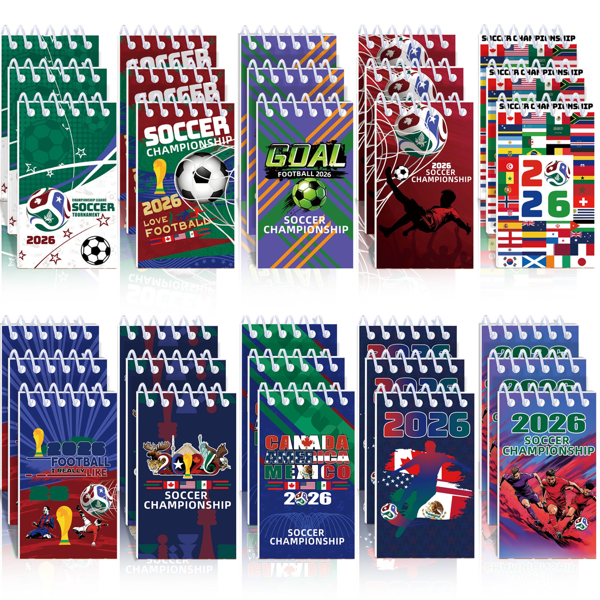 2026 World Cup Soccer Party Disposable Paper Plates Cups Set