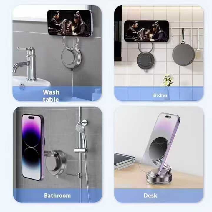 2026 New Magnetic Car Phone Holder,N52 Strong Magnet Vacuum Suction Cup Dashboard Mount,No Adhesive,Stable&Anti -Shake for GPS Navigation.