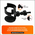 Car AC Vent Multi-function Cup Holder Drink Ashtray Stand